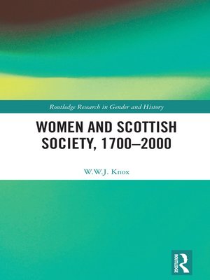 cover image of Women and Scottish Society, 1700–2000